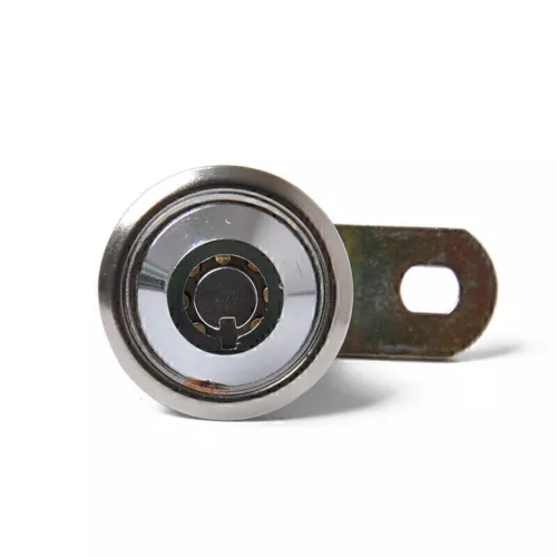 2x 5/8" Rohrnocken Schließzylinder für Schrank Werkzeugkoffer 180° Drehung Ersatz - Bild 3 von 13