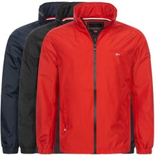  Herren Übergangsjacke Frühlingsjacke Windbreaker Blouson Stehkragen