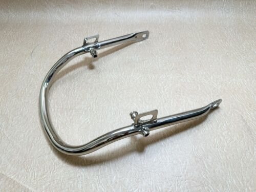 Honda CB500 K0 K1 K2 71-73 Seat Grab Bar Rail Rack Rear Fender Mud Guard Chrome. - Bild 9 von 11