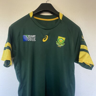 Asics Men's ￼South Africa 2015 Rugby World Cup 1995 2007 Yellow