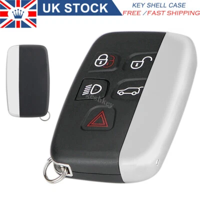 5 Button Smart Key Case For Land Rover Discovery 4 Freelander 2 Remote Fob Shell