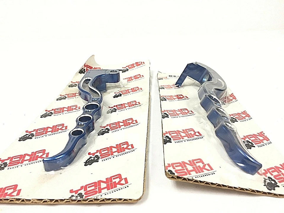 NEW Anodized Brake & Clutch Levers Blue For Suzuki 2006 2007 GSXR600 GSXR750 * - Image 2 of 4