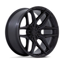 20 Inch Black Wheels Rims Fuel Flux Fc854mx Ram 1500 Truck 6 Lug 20x10 -18mm