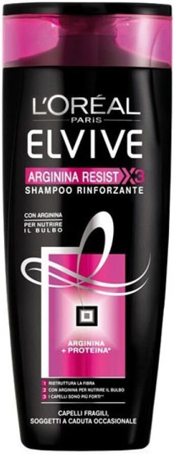 L'ORE'AL A9637602 ELSEVE ARGININE RESIST X3 - SHAMPOO RINFORZANTE