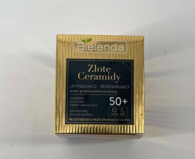 Bielenda Anti-Aging Creme 50+ mit Gold-Ceramiden, 50ml, Tag&Nacht