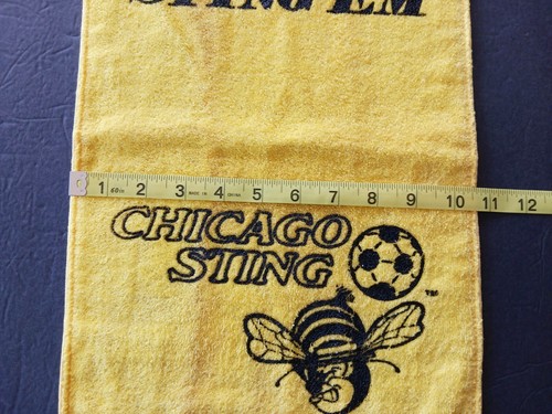Vintage CHICAGO STING Cannon Towel STING EM NASL Soccer - Picture 5 of 5