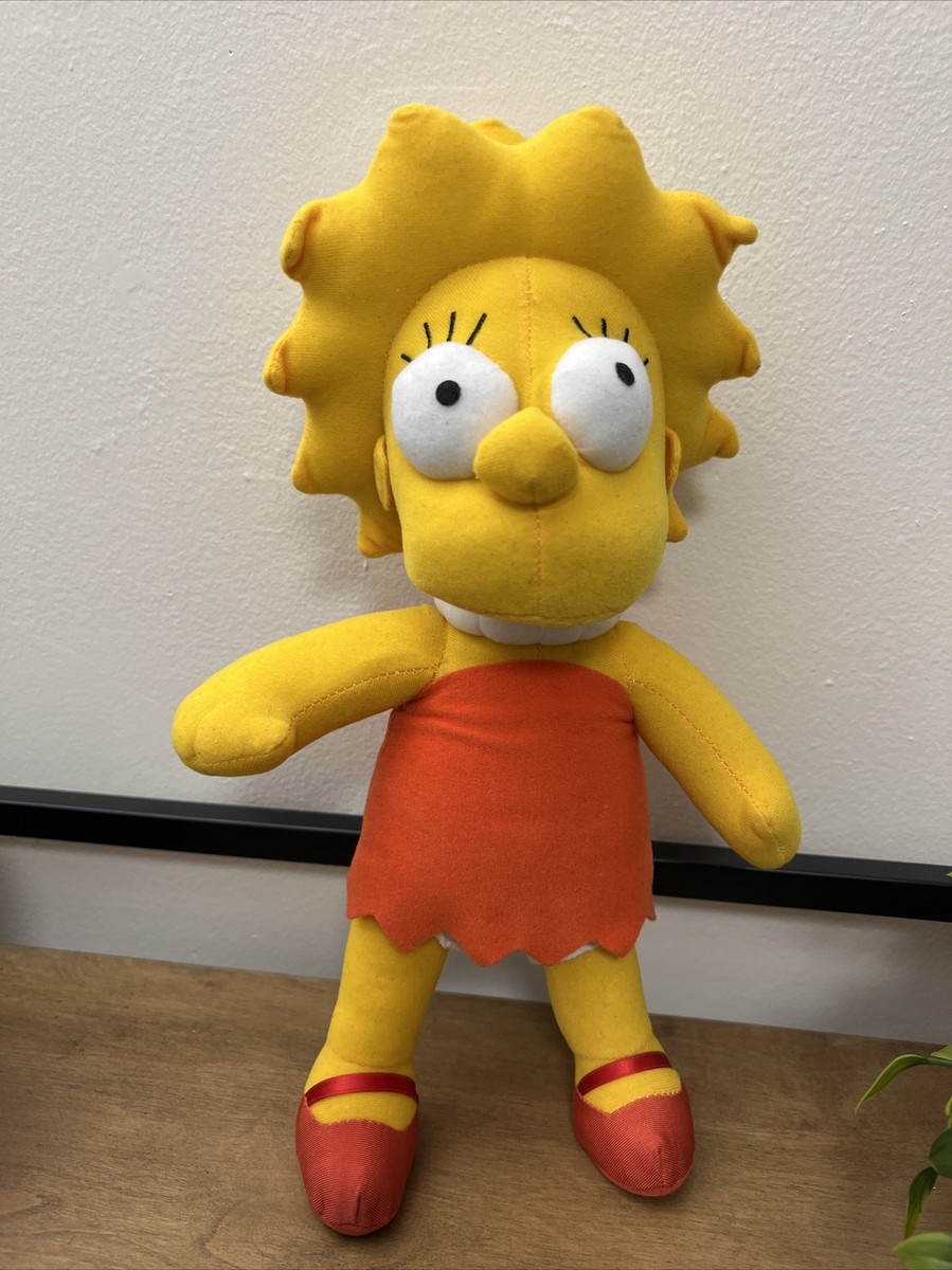 特大THE SIMPSONS リサ・シンプソン ぬいぐるみ Amazon.com: Disney The Simpsons Lisa Plush Features Soft Fabric