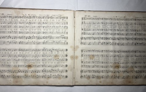 1844 Beethoven Libro Musica Sacra Pianoforte Mozart Haydn Compositori Istruzioni Organo - Foto 7 di 12