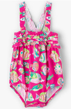 Hatley Girls' Mini Ruffle One Piece Swimsuits Size 9-12M 2988