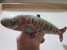 Brad Newell Spearing Folk Art Fish Decoy