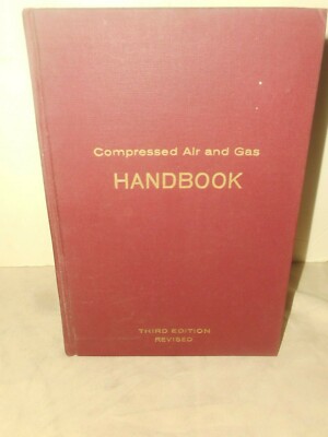 Compressed Air and Gas Institute Handbook 1961 Hardcover Textbook CAGI Book