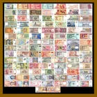 100 Pcs of Different World Mix Mixed Foreign Currency Lot 35 Country