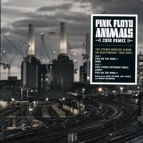 LP-PINK FLOYD-ANIMALS-2018 REMIX LP- NEW VINYL RECORD