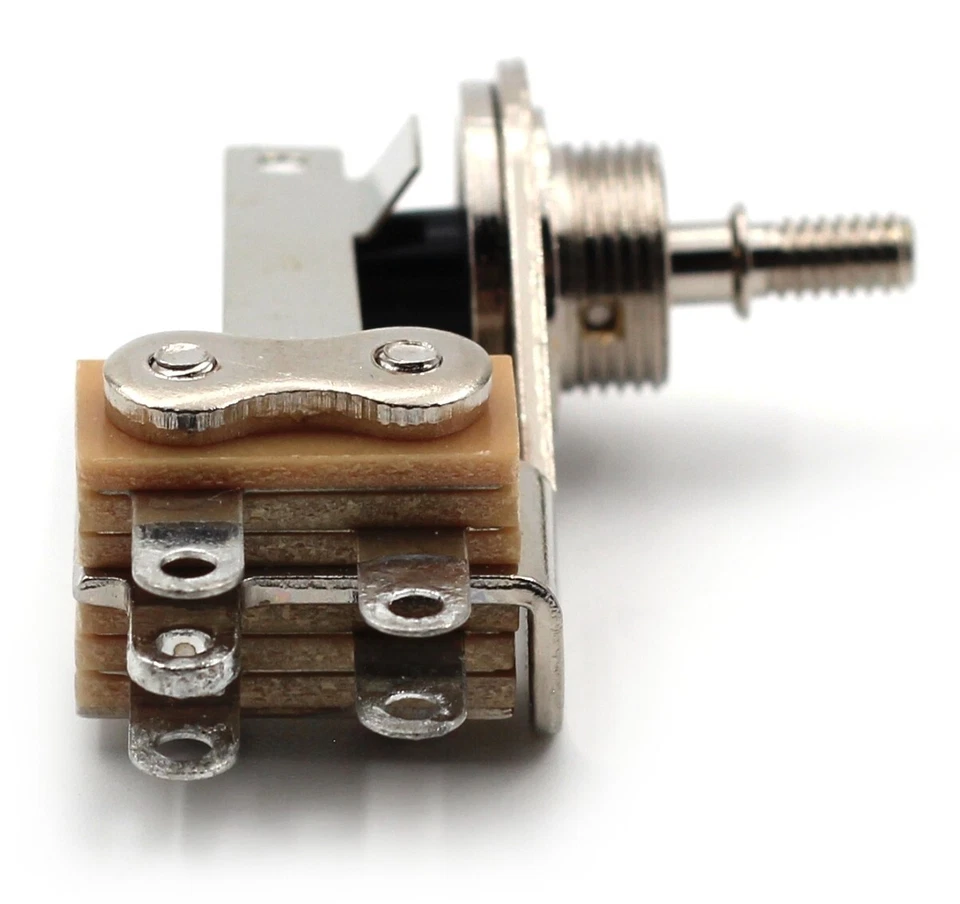 1x Switchcraft Right-angle “L-Type” 3-Way Toggle With Cream Switchcraft Tip - Image 4 of 4