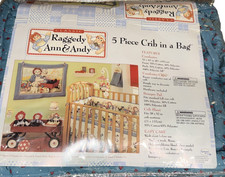 Raggedy Ann And Andy Baby Crib 4 Piece Set NE...