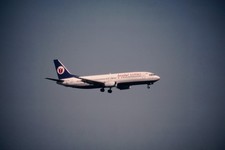 Dia TC-ACA Boeing 737-4Y0 Istanbul Airlines 08/1996 FRA 35mm gerahmt OP-K1-79