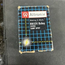 Altronix RB524 Relay Module 24Vdc 45AMP DPDT Relay