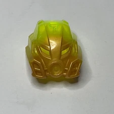 LEGO Bionicle Mask of Stone 19082pb01 Marbled Trans-Neon Green - Set 70794