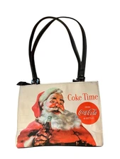 Coke Time Vintage-Inspired Santa  Coca Cola Bottle Rhinestone Shoulder Bag/Purse
