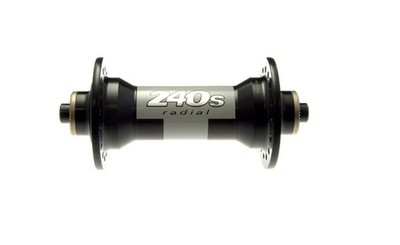 DT Swiss 240s radial Vorderradnabe, schwarz/grau, 28 Loch, OVP