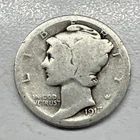 1917 MERCURY SILVER DIME ACTUAL COIN Get More Today & Save Shop Here Buy Here