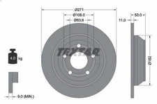 1x Textar 92327403 brake disc for Ford Puma (J2K, CF7) 1 2023-