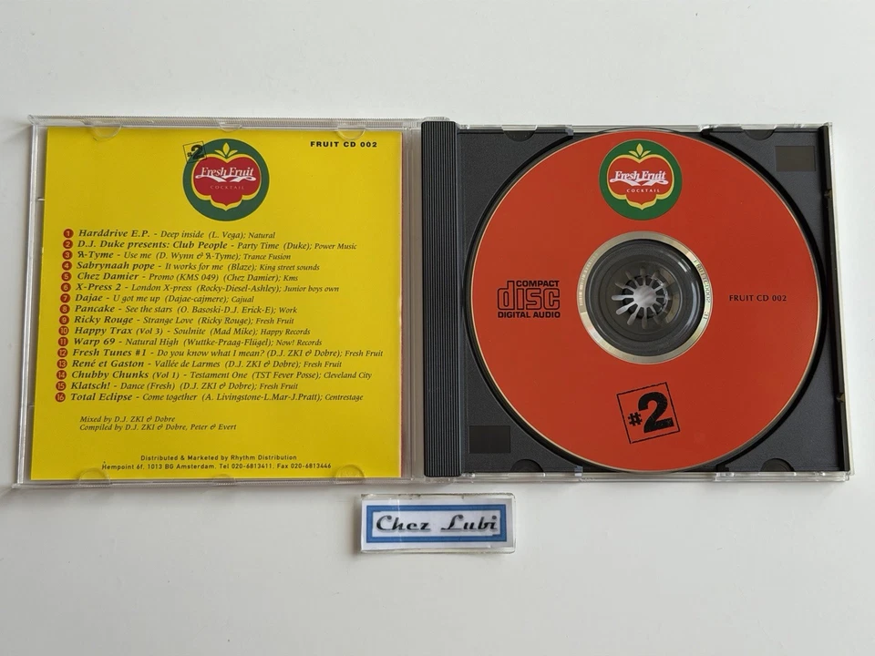 Fresh Fruit Cocktail Volume 2 - DJ Duke, Damier, Dajae, Warp 69… - CD - 1993 - Photo 3/3