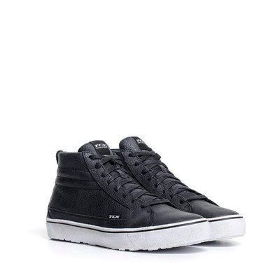 Motorcycle Shoes TCX STREET 3 WP BLACK/BLACK/WHITE