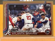 2025 Topps Series 1 - Atlanta Braves #110 Gold  1984/2025