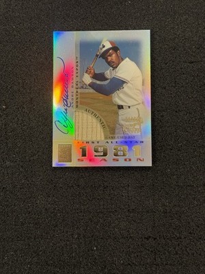 2003 Topps Tribute Perennial All-Star Edition #ASA-AD Andre Dawson Bat/ Auto HOF