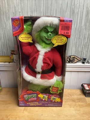 Dr Suess How The Grinch Stole Christmas Transforming Talking Doll 2000 