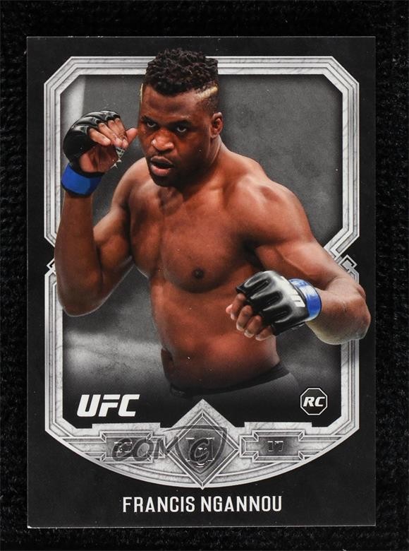 2017 Topps UFC Museum Collection Francis Ngannou #13 Rookie RC z9c