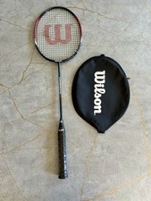 Wilson Carbonite Z8 Badminton Racket 86.5g New Overgrip SL4 3 1/2