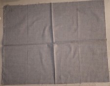 Black and White gingham fabric 279438