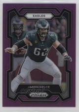 2023 Panini Prizm Purple Prizm 108/125 Jason Kelce #245 06or