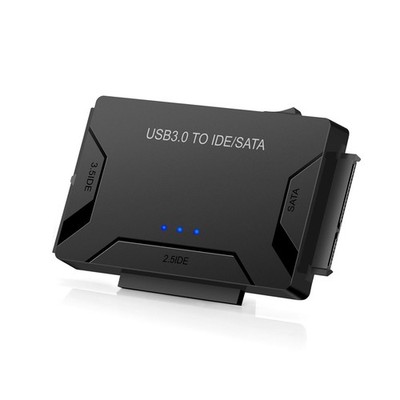 USB 3.0 to IDE & SATA Converter External Hard Drive Adapter Kit 2.5''/3.5'' CablfU