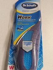 Dr Scholl's Work Insoles with Massaging Gel Comfort  Energy Women SZ 6-10 772