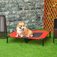 Large Elevated Camping Pet Cot Portable Raised Dog Cat Sleep Bed Indoor Outdoor