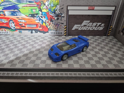 Hot Wheels '94 Bugatti EB110 Premium Exotic Envy Car Culture Real Riders Neu