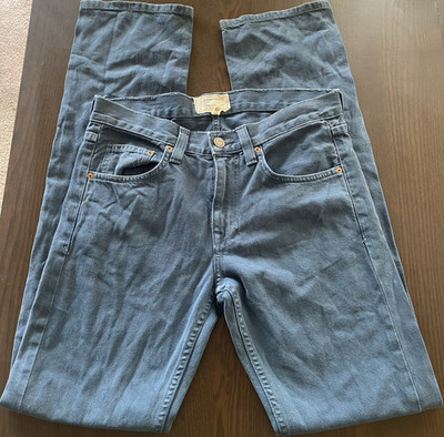 Current/Elliott Slim Straight Medium Wash Blue Cotton Denim Size 30-0 (10 short)