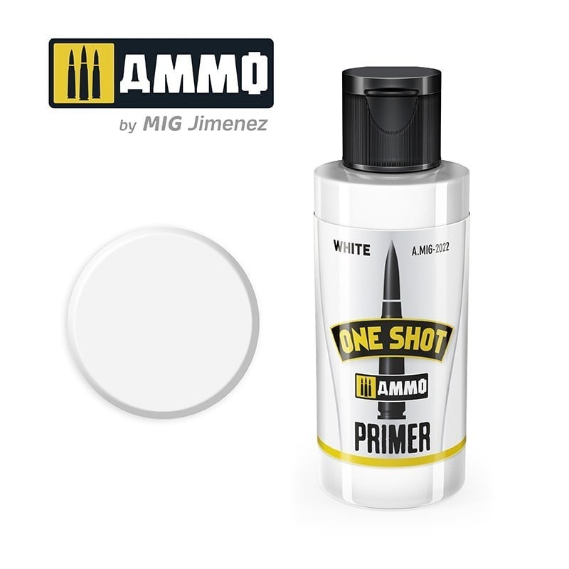 A.MIG-2022	ONE SHOT PRIMER - WHITE