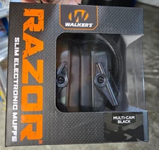 Walkers Game Ear Razor Slim Electronic Muff MultiCam black camo