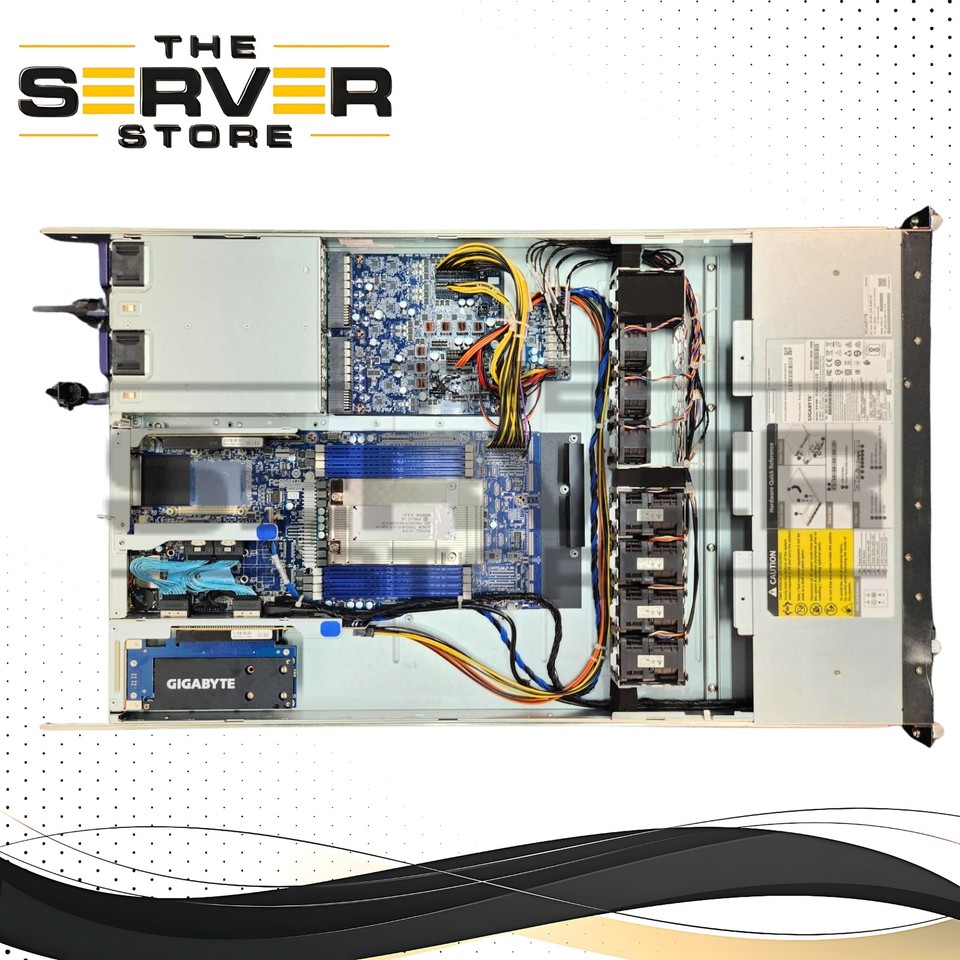 R162 GigaByte R162-Z10-CD AMD EPYC 7002/7003 4x M.2 NVMe MZ12-HD4 Barebone ...