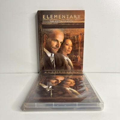 Elementary: The Fifth Season 5 DVD 2016 6-Disc Set W/Slipcover