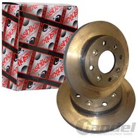2X Ashika Bremsscheiben 231Mm BelÜFtet Vorne Passend FüR Rover Cityrover Tata