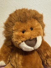 Vintage 1999 Commonwealth Animal Alley 20" Lion Stuffed Plush Toy HTF