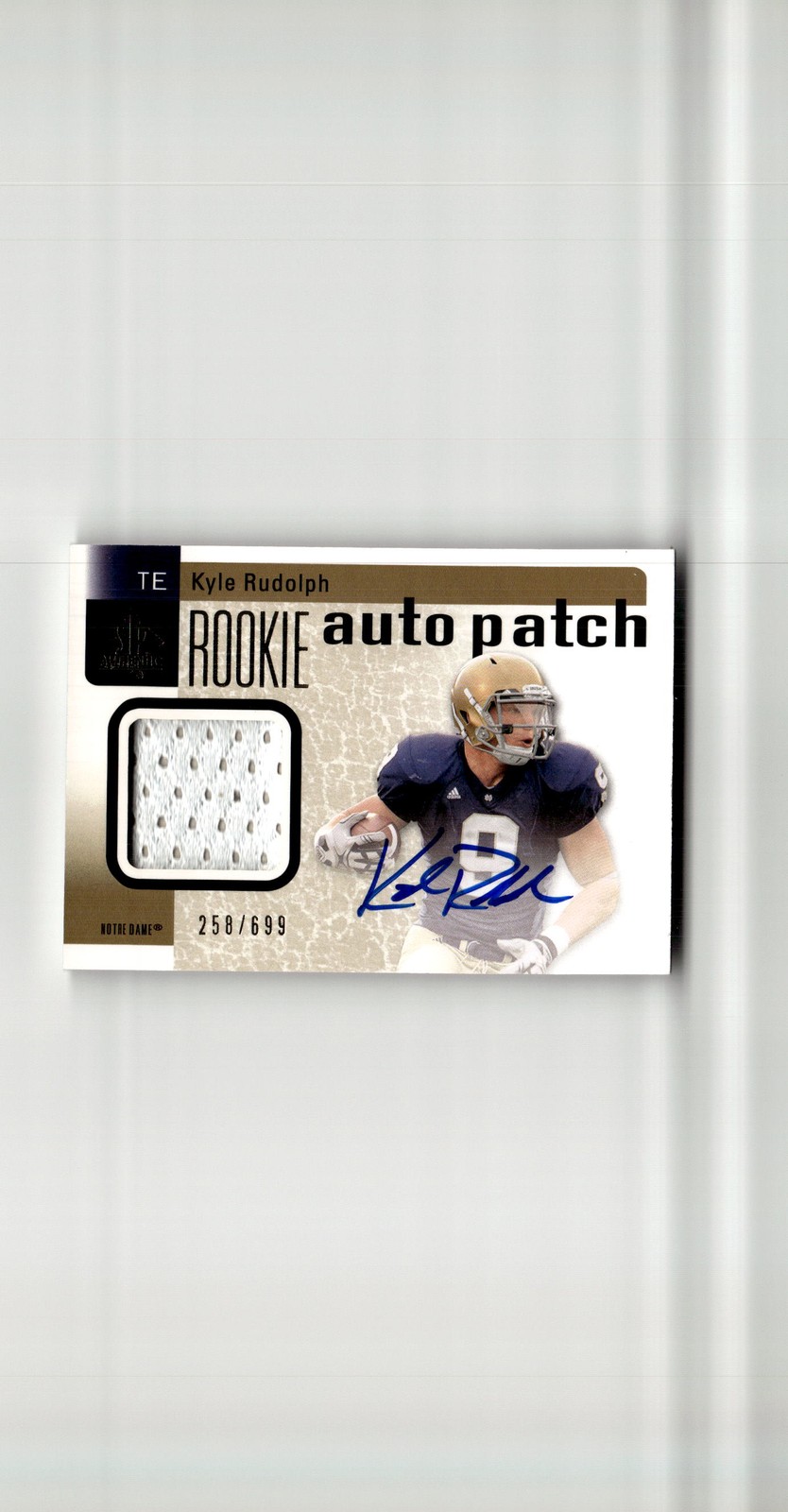 Kyle Rudolph SP Authentic #230 Autograph