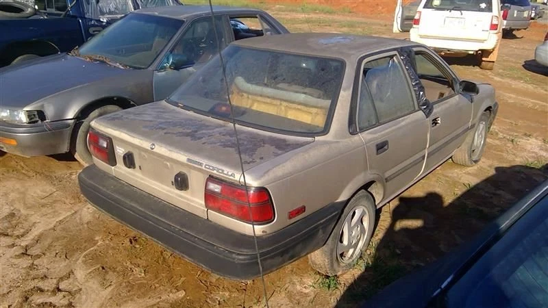 Driver Left Rear Side Door Sedan Manual Windows Fits 88-92 Toyota Corolla OEM Foto 4 de 4