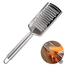Hand Held Cheese Grater with Stainless Steel Handle Ginger Lemon Zester Slicer