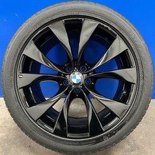 GENUINE BMW 20” INCH M SPORT X5 227 REAR ALLOY WHEEL 8037350 BLACK + TYRE